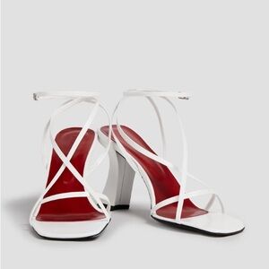 By Far White Kersti sandals
